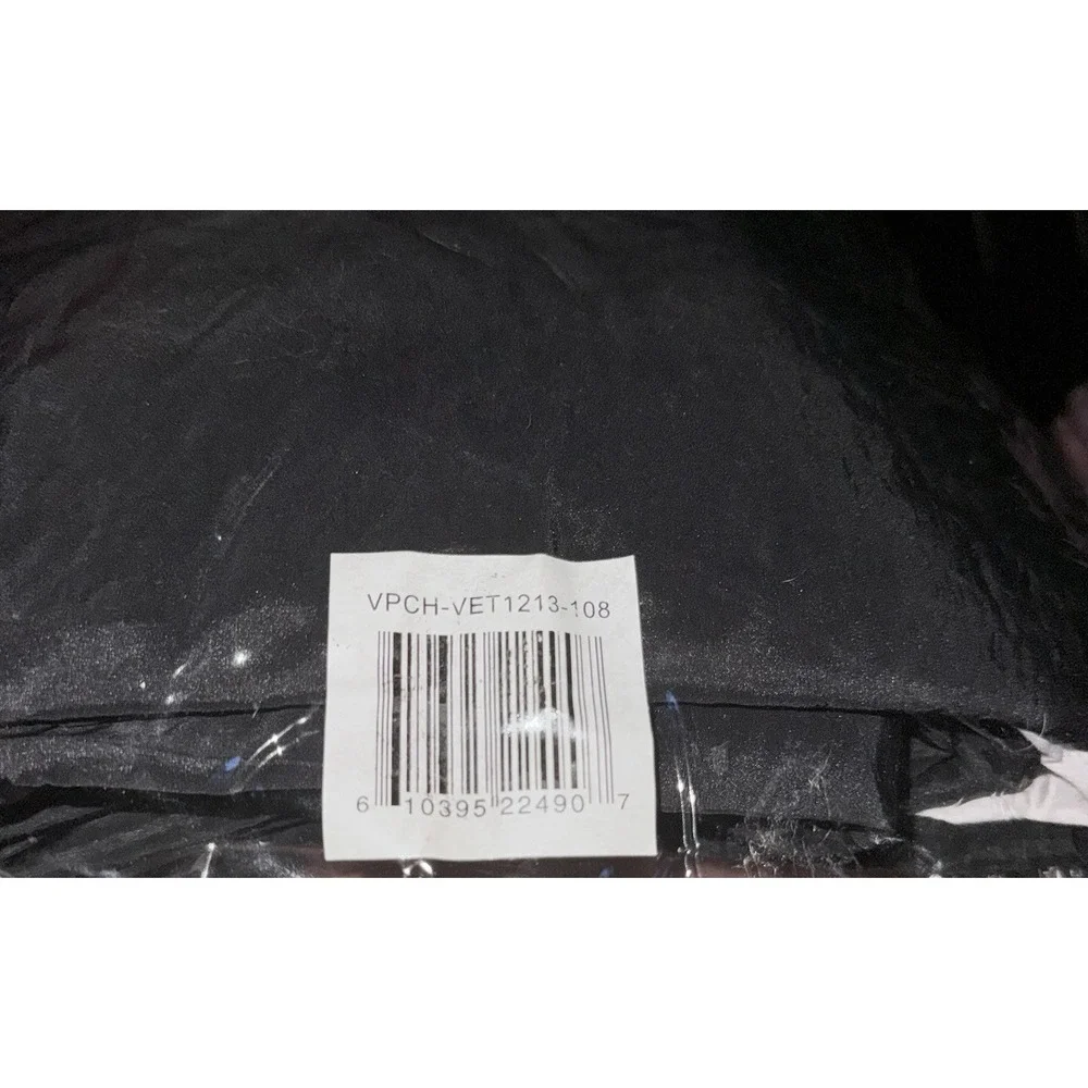 Exclusive Fabrics Signature Blackout Black Velvet Curtain Collection 100